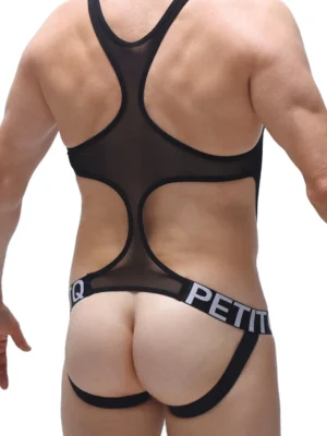 Body Jockstrap Net Black Petitq 1