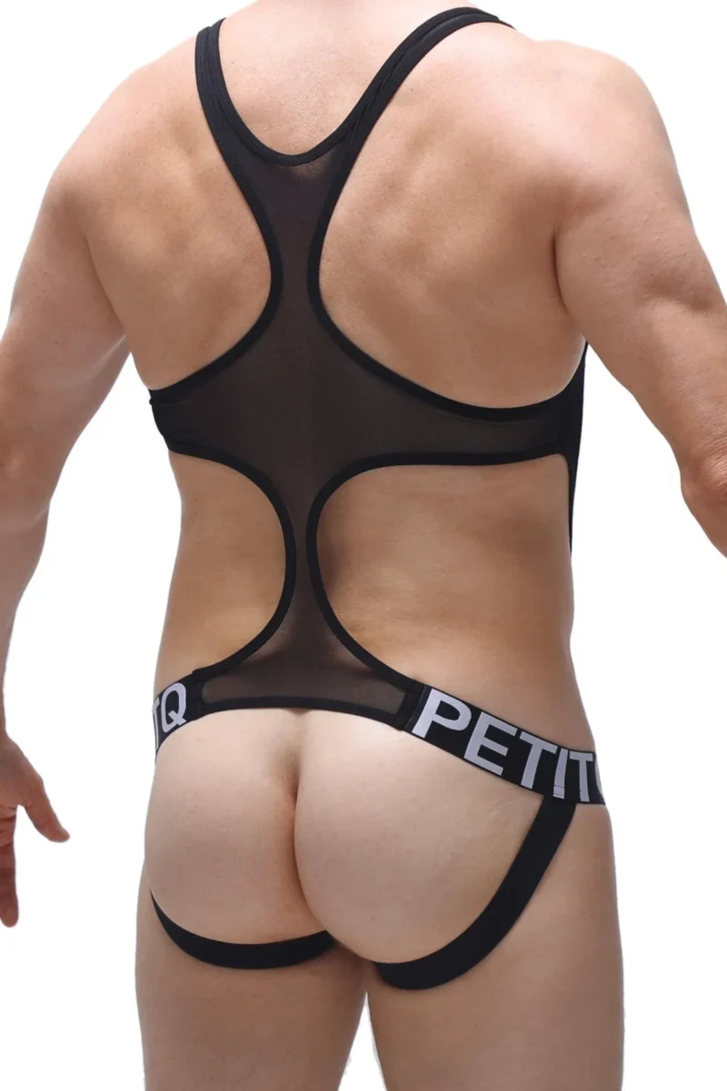Body Jockstrap Net Black Petitq 1