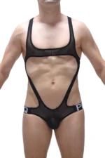 Body Jockstrap Net Black Petitq 2