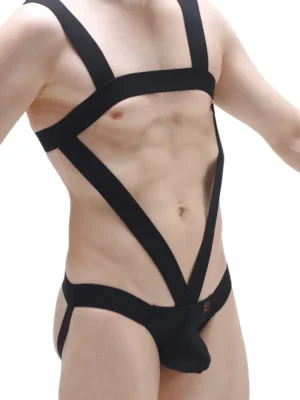 Body Jockstrap Oulins Black 1