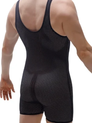 Bodyboxer Bodysuit Sexy Black Petitq Durtol 1