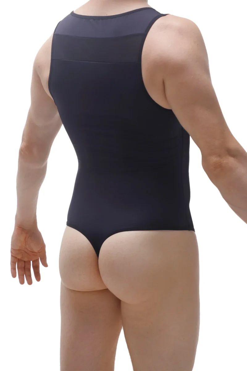 Bodysuit Thong Black Petitq Raix N072023 2