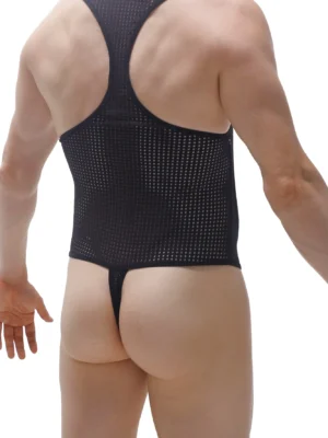 Bodysuit Thong Durtol Black N072023 1