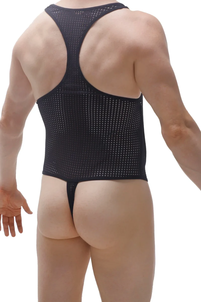 Bodysuit Thong Durtol Black N072023 1