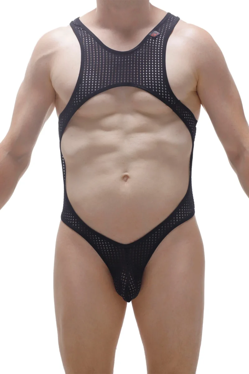 Bodysuit Thong Durtol Black N072023 2