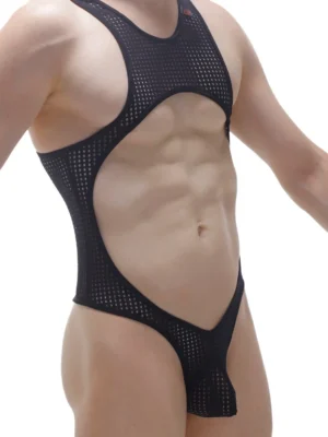 Bodysuit Thong Durtol Black N072023 3