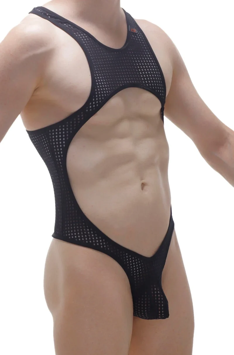 Bodysuit Thong Durtol Black N072023 3
