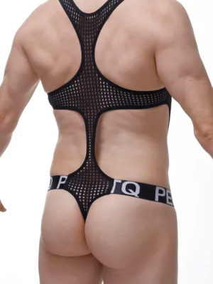 Bodysuit Thong Oze Durtol Black Petitq 1