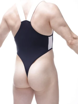 Bodysuit Thong Petitq Plum Black 1
