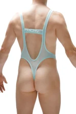 Bodythong Aunou Net Teal N092023 1