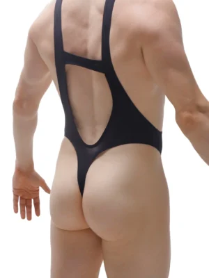 Bodythong Leotard Petitq Black Sexy Men N072023 1