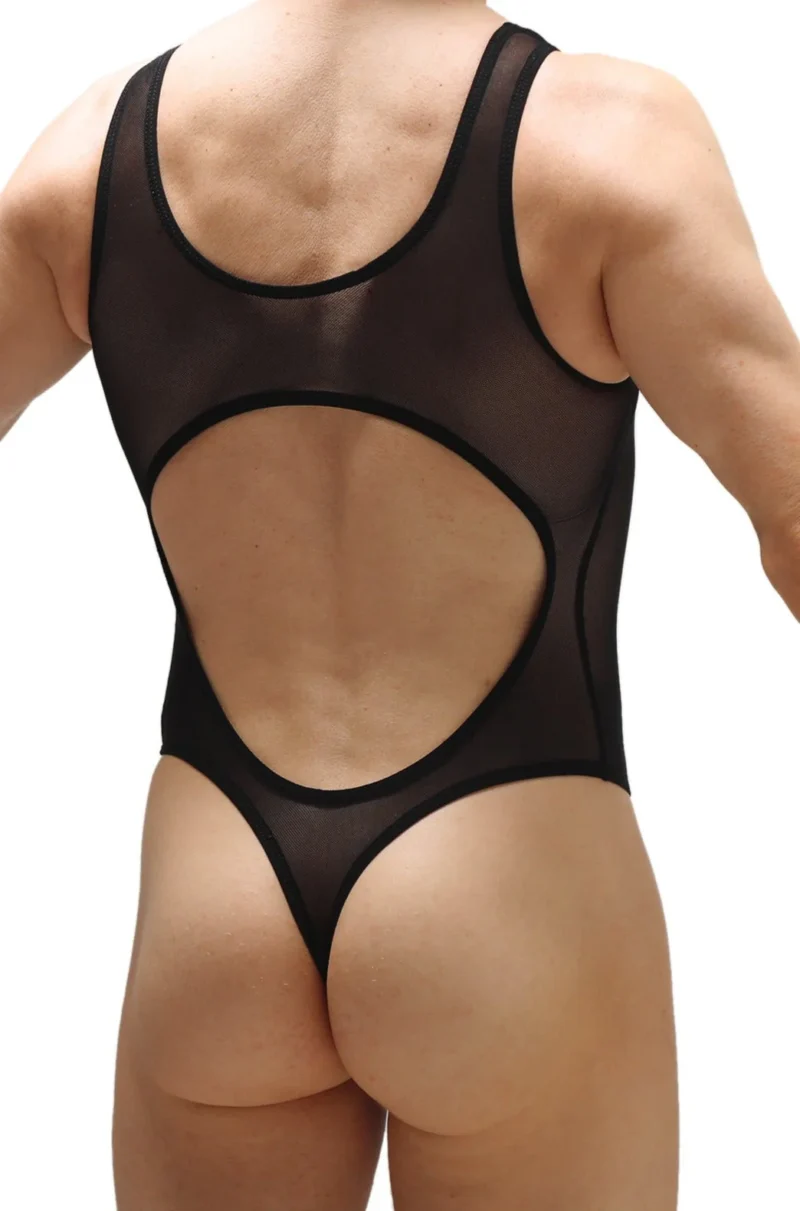 Bodythong Nexon Net Black Petitq 1