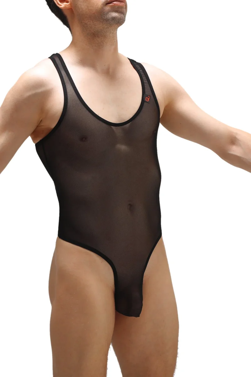 Bodythong Nexon Net Black Petitq 3