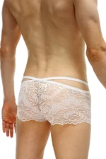 Boxer Baden Dentelle Blanc 1