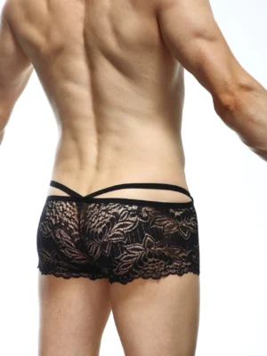 Boxer Baden Lace Black 1