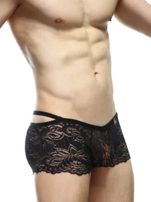 Boxer Baden Lace Black 3