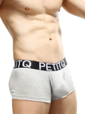 Boxer Big Bulge Petitq Protruder Bamboo Gray 3