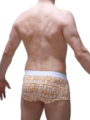 Boxer Carlot Orange Petitq 1