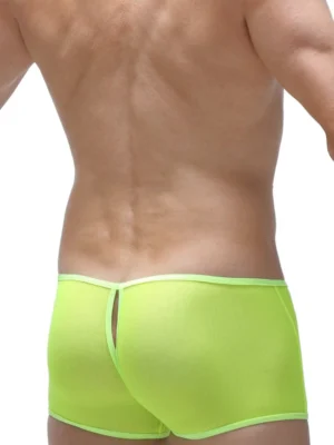 Boxer Open Back Petitq Neon Yellow 1