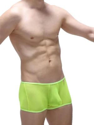 Boxer Open Back Petitq Neon Yellow 3