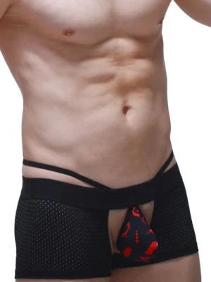 Boxer Open Crotch Slingshot Petitq Boudoir 3