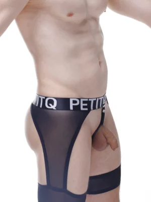 Chaps Black Petitq Net Sexy 3
