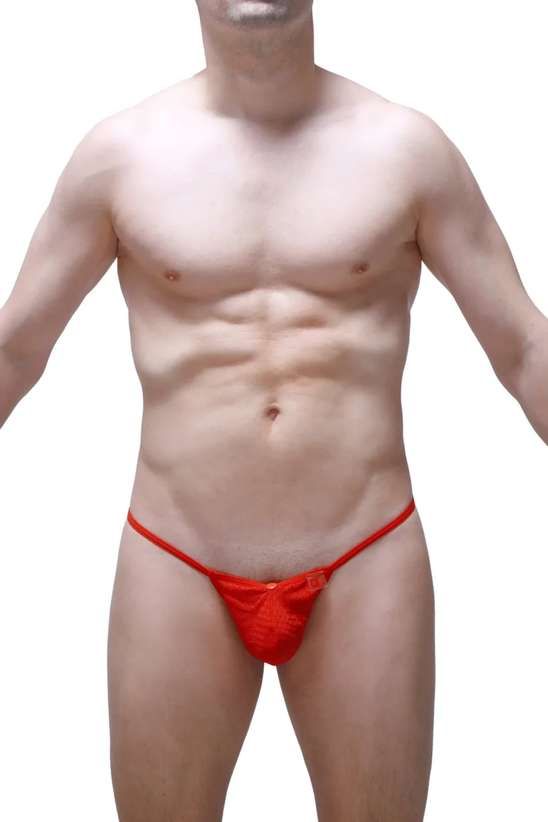 Gstring Bee Red Cockring Clear Petitq 2