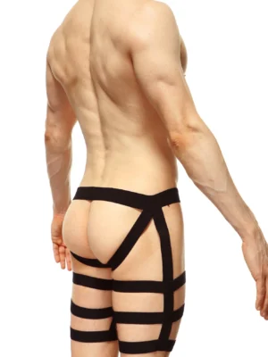 Jockstrap Bondage Bandana Rouge 1