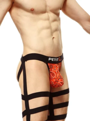 Jockstrap Bondage Bandana Rouge 3