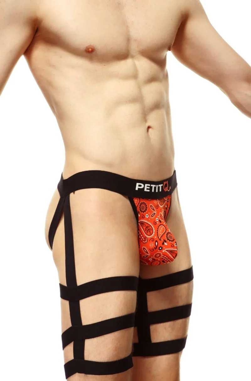 Jockstrap Bondage Bandana Rouge 3