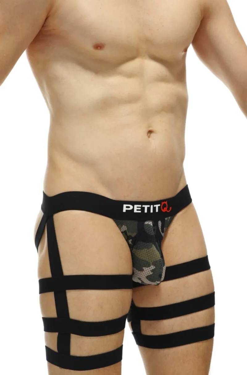 Jockstrap Bondage Camo Mesh 3