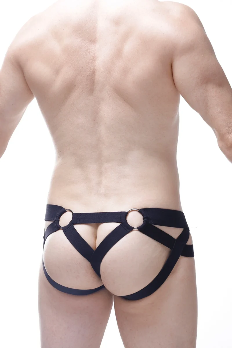 Jockstrap Bust Bee Black Petitq Durtol 1