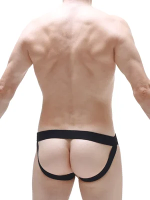 Jockstrap Cockring Black Petitq N092024 1