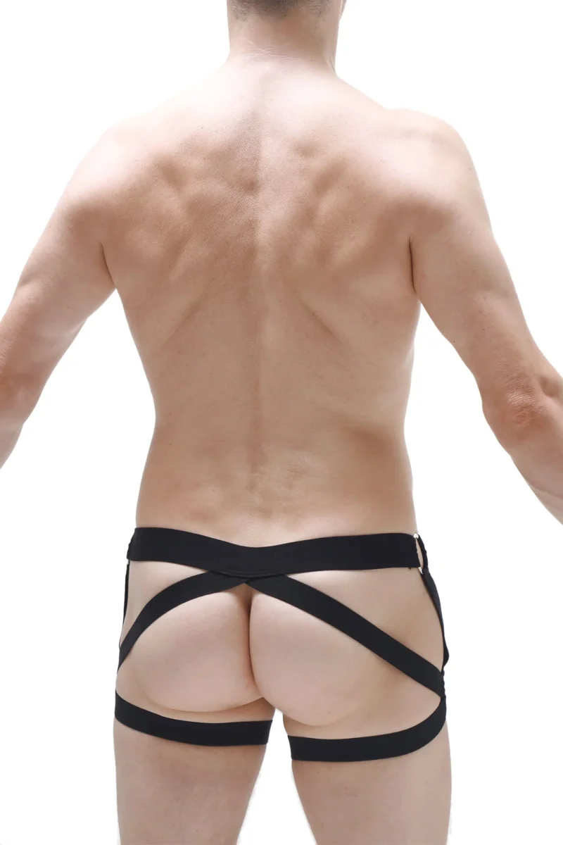 Jockstrap Crotchless Garter PQ240314 Petitq 1