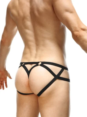 Jockstrap Gstring Bohi Camo Blue Petitq 1