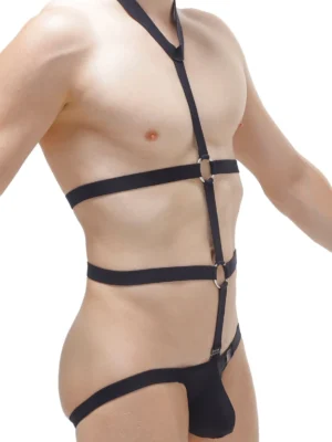 Jockstrap Harness Black Petitq N082023 3