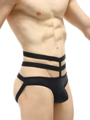 Jockstrap Petitq Bassan Black 3