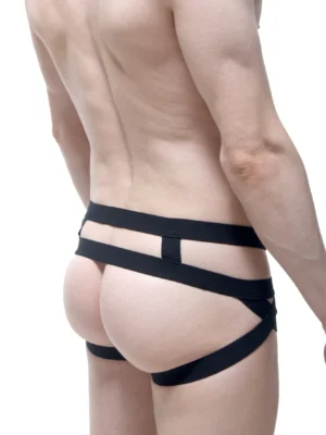 Jockstrap Villaz Net Noir 1