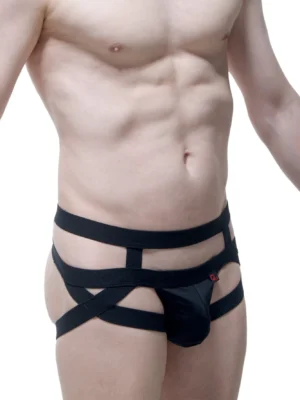 Jockstrap Villaz Net Noir 4