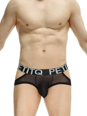Jockstring Lunan Petitq Black Net 2
