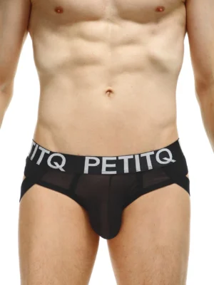 Jockstring Net Noir Petitq 2