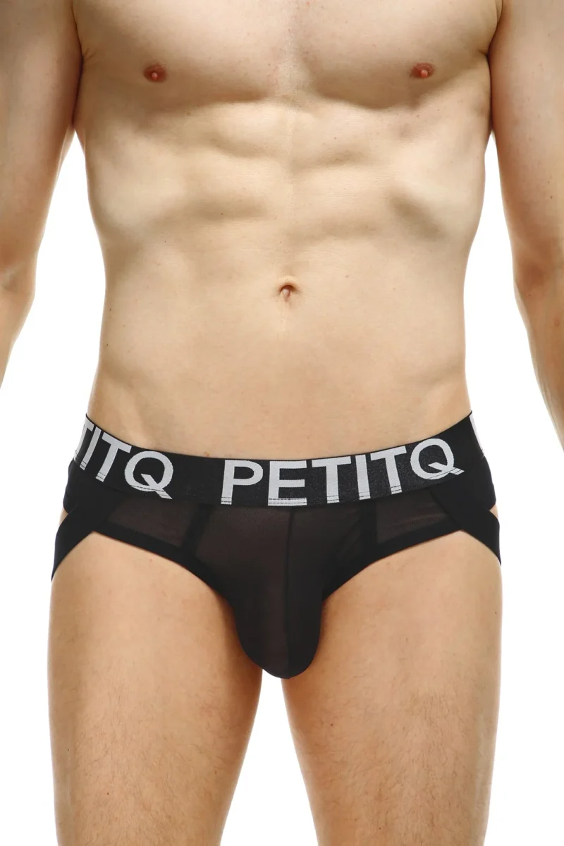 Jockstring Net Noir Petitq 2
