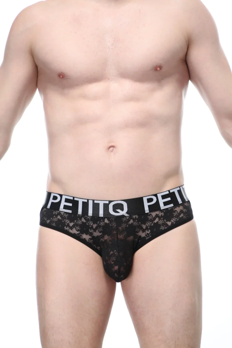 Jockstring Petitq Lace Black Elne 2