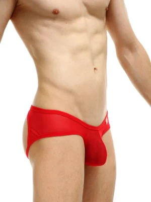 Jockstring Rouge Net Petitq 3