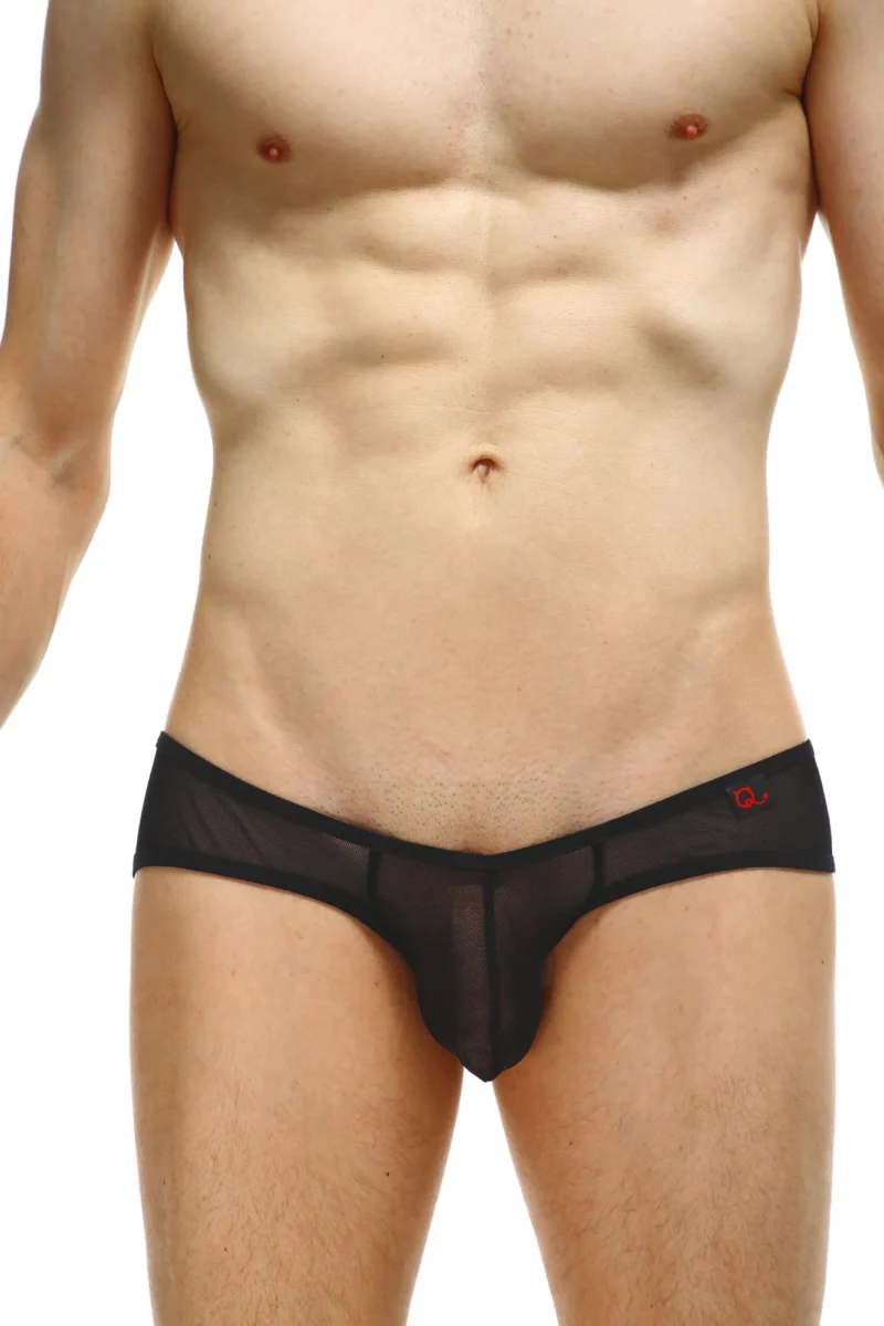 Jockstring Transparent Noir 2