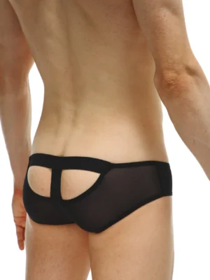 Slip Lherm Noir Transparent 1