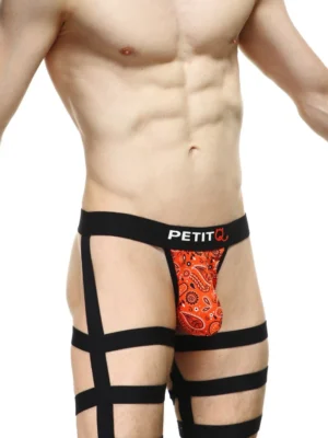 String Bondage Bandana Rouge 3