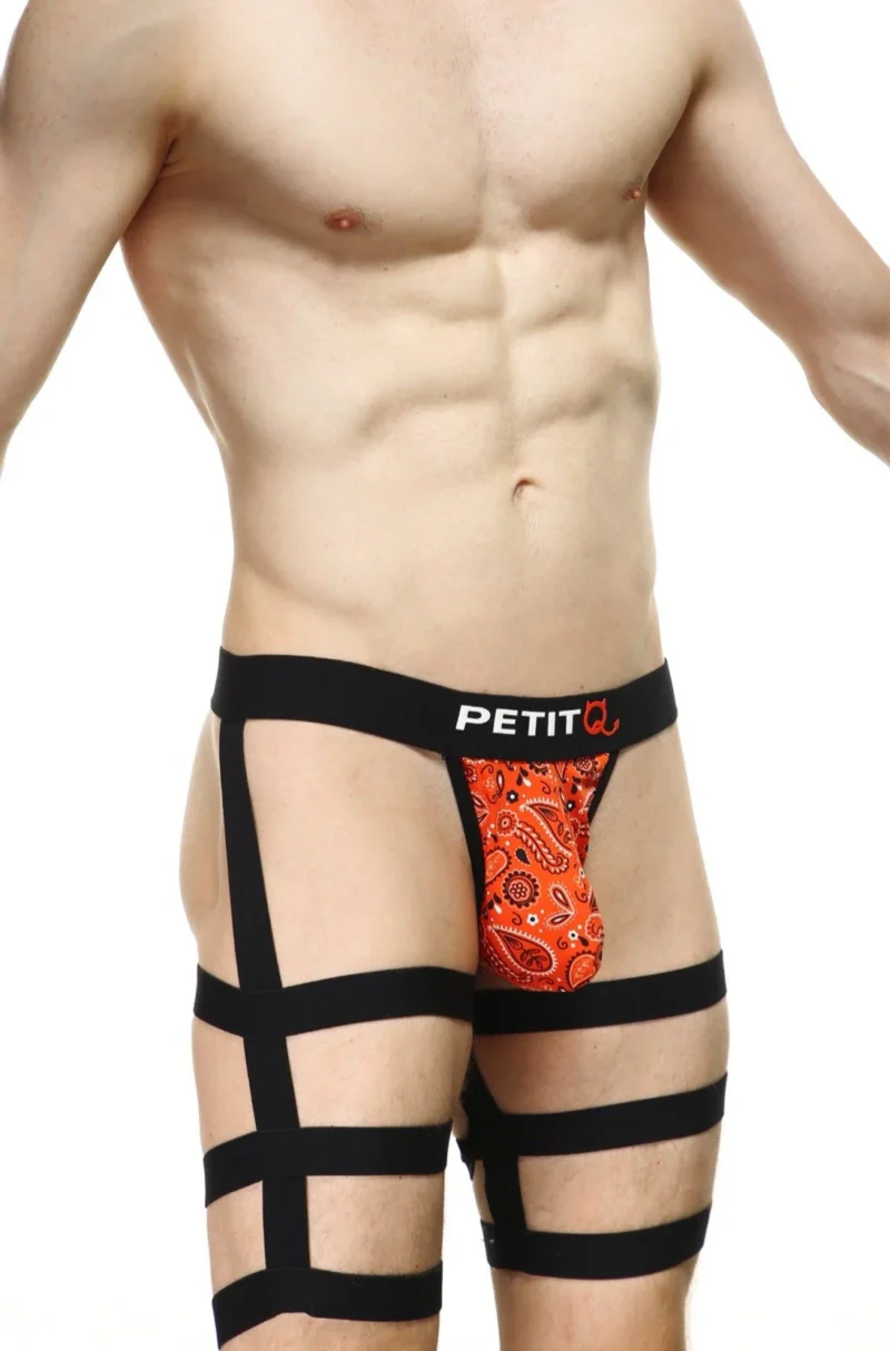 String Bondage Bandana Rouge 3