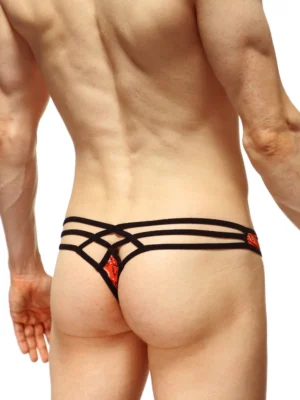 String Septmonts Bandana Rouge 1