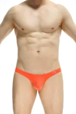 String Thong Bulge Orange 2